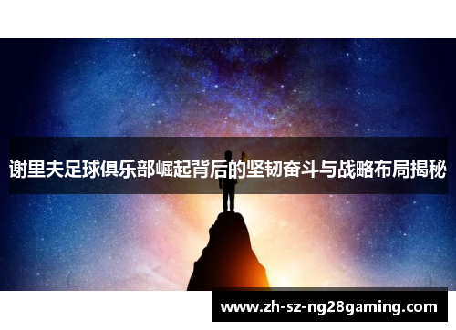 谢里夫足球俱乐部崛起背后的坚韧奋斗与战略布局揭秘 谢里夫足球俱乐部崛起背后的坚韧奋斗与战略布局揭秘