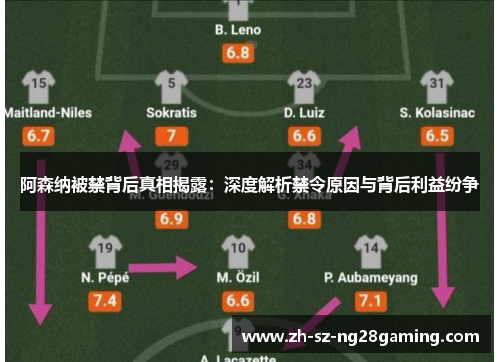 阿森纳被禁背后真相揭露：深度解析禁令原因与背后利益纷争